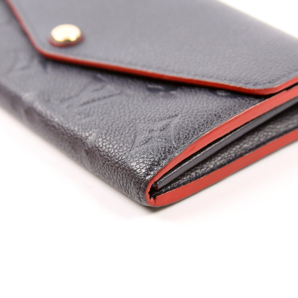 Sarah Wallet Empreinte Navy
