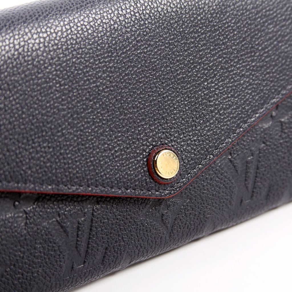 Sarah Wallet Empreinte Navy
