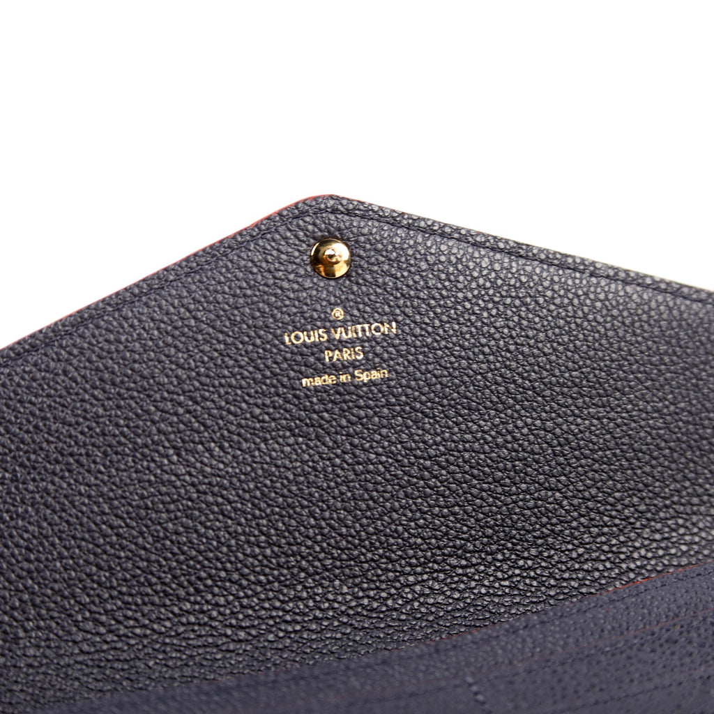 Sarah Wallet Empreinte Navy
