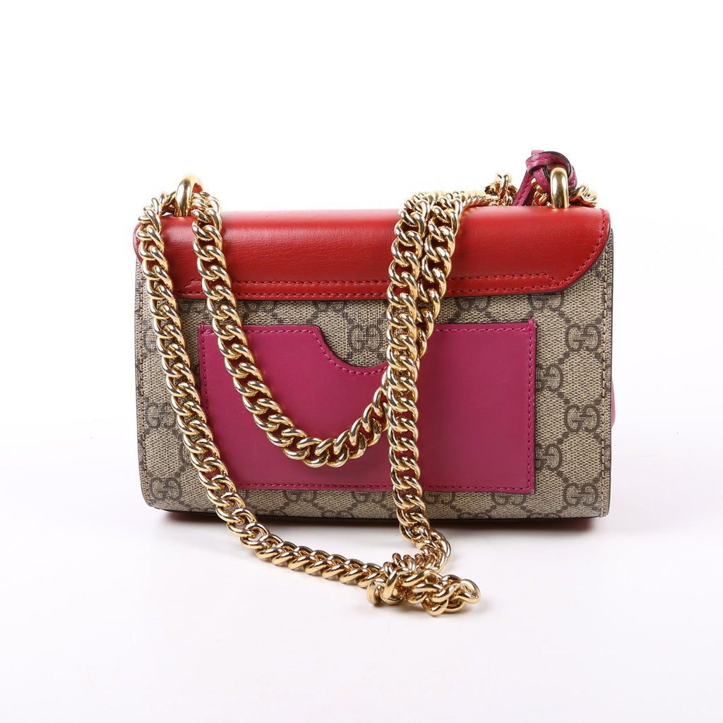 409487 Padlock GG Supreme Small Red