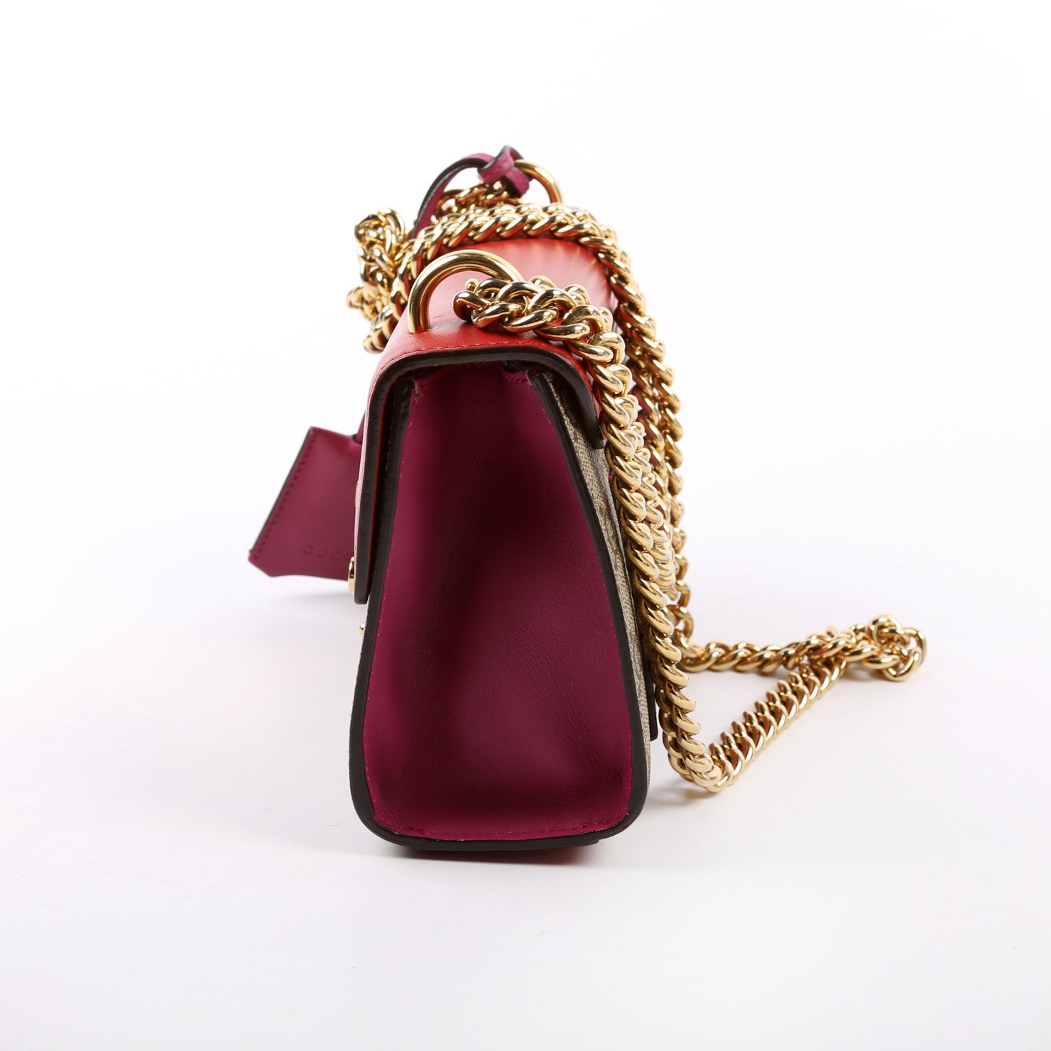 409487 Padlock GG Supreme Small Red
