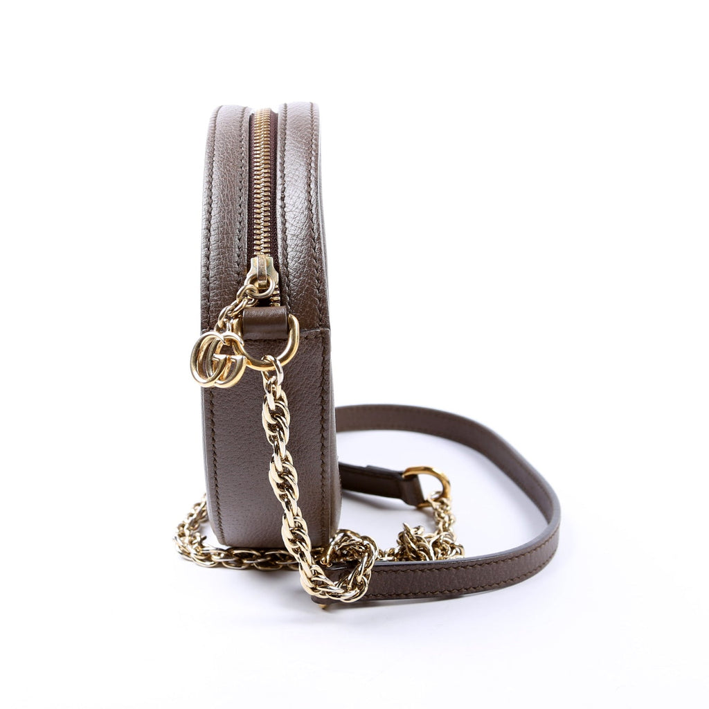 ON HOLD 550618 Ophidia GG Supreme Round Small Crossbody