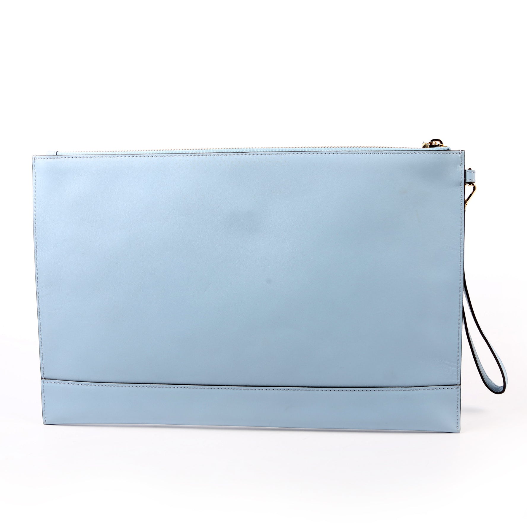 8N0178 Roma Large Flat Pouch Blue
