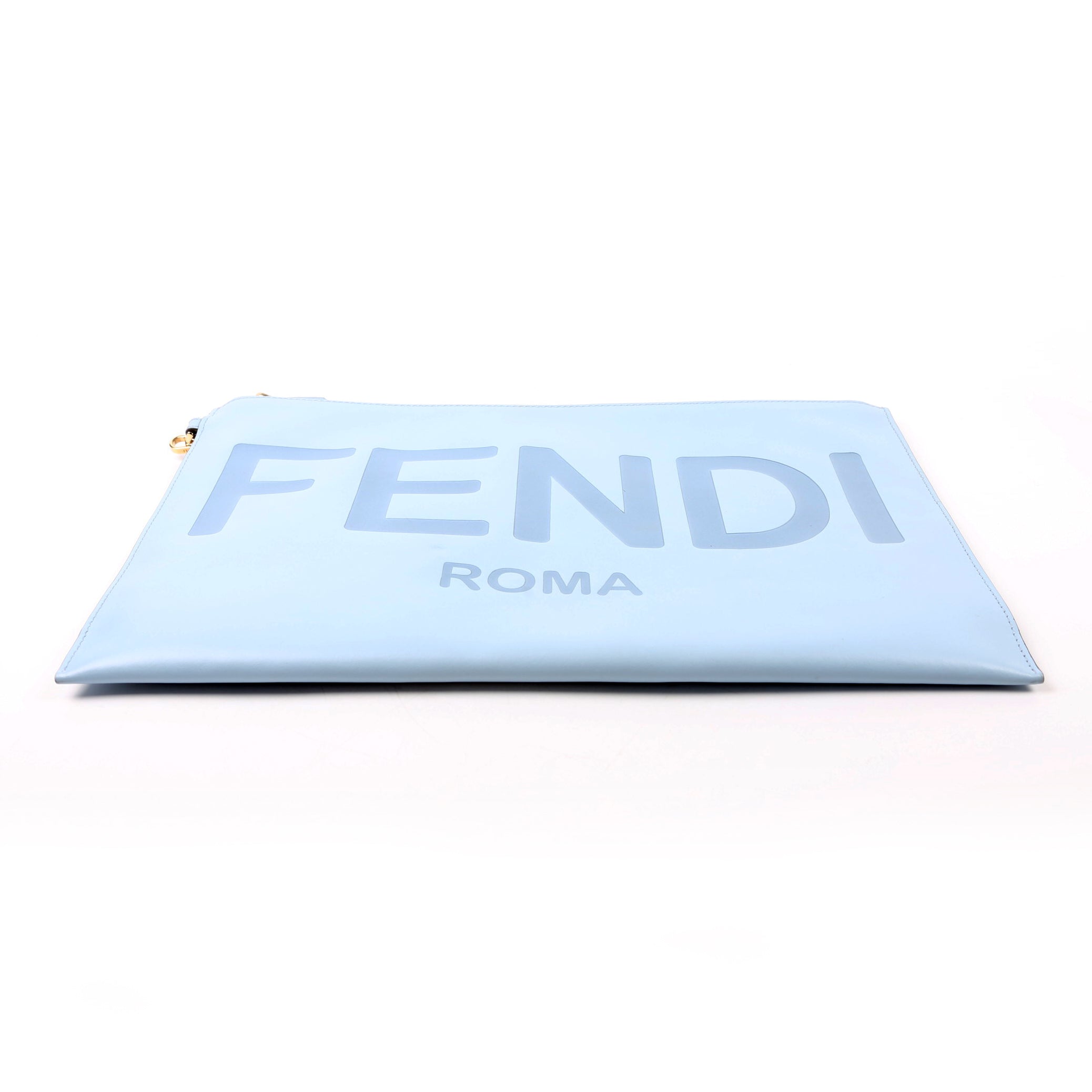 8N0178 Roma Large Flat Pouch Blue