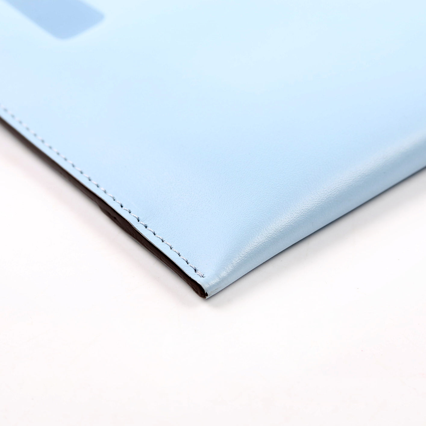 8N0178 Roma Large Flat Pouch Blue