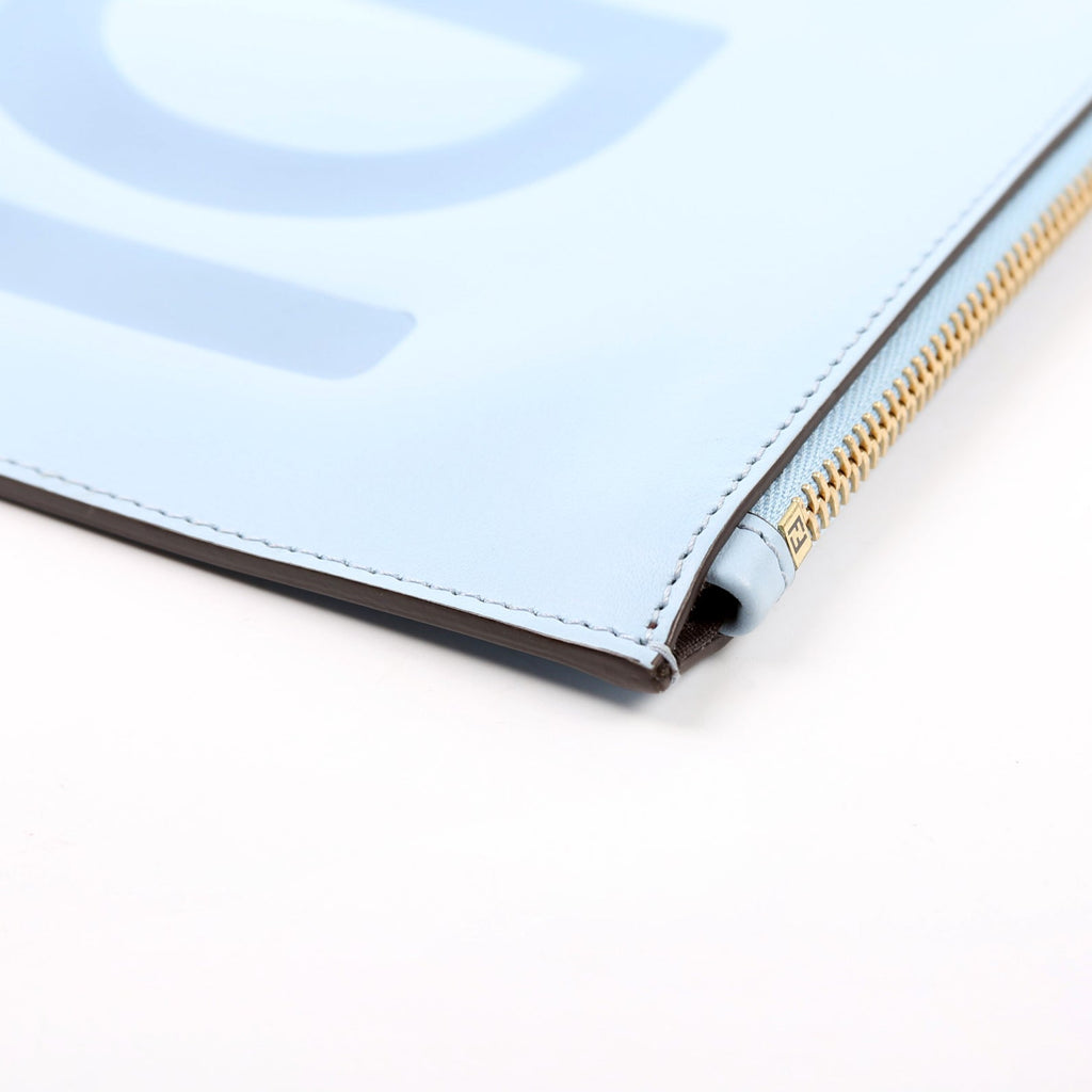 8N0178 Roma Large Flat Pouch Blue