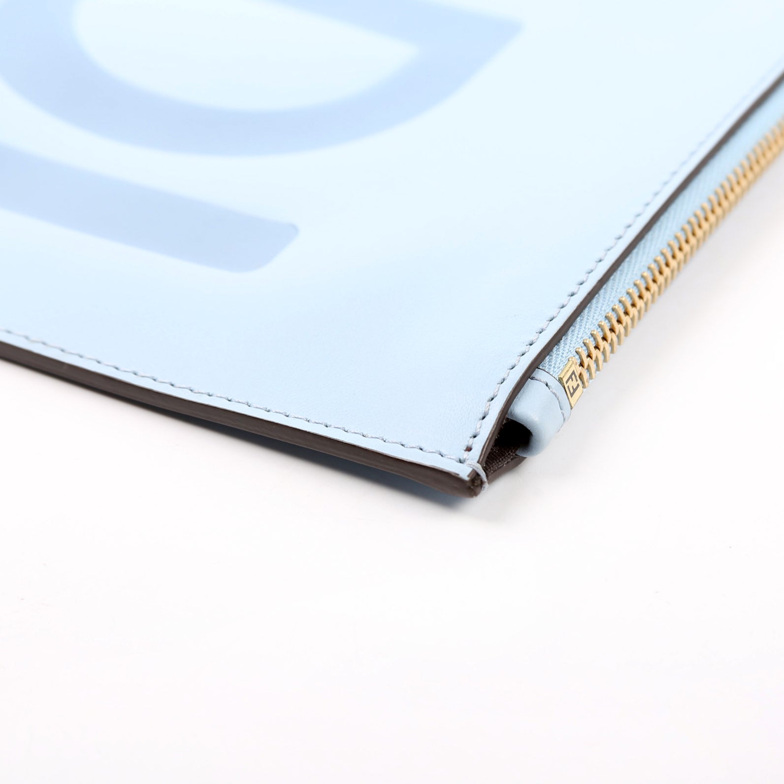 8N0178 Roma Large Flat Pouch Blue