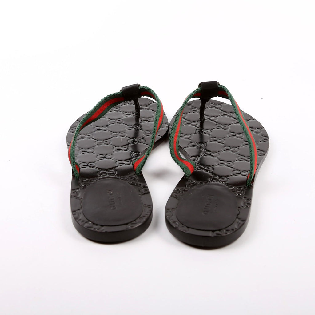 GG Web Strap Flip Flops Size 39.5