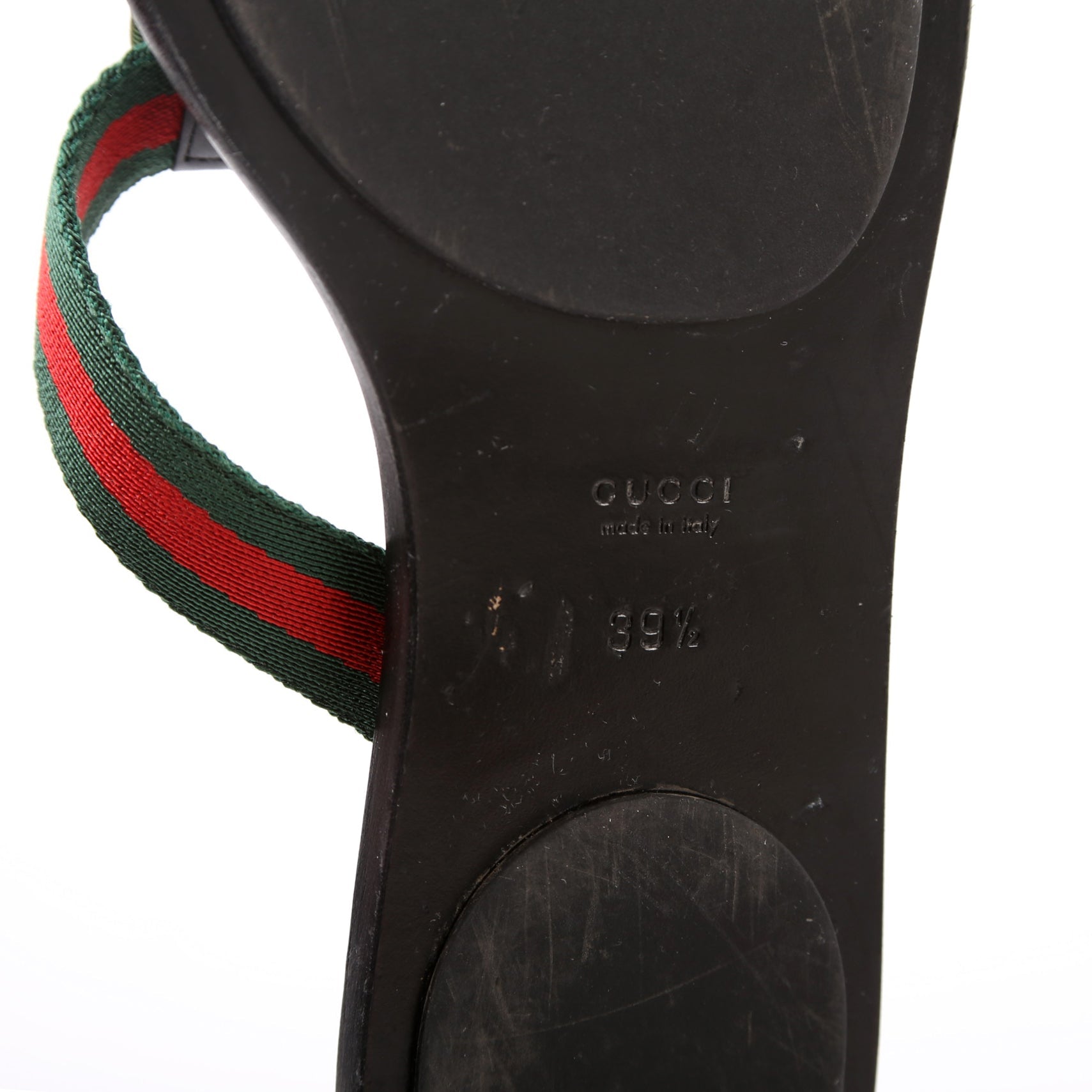 GG Web Strap Flip Flops Size 39.5