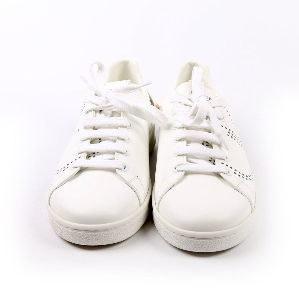 Backnet V Logo Sneakers Size 38 White