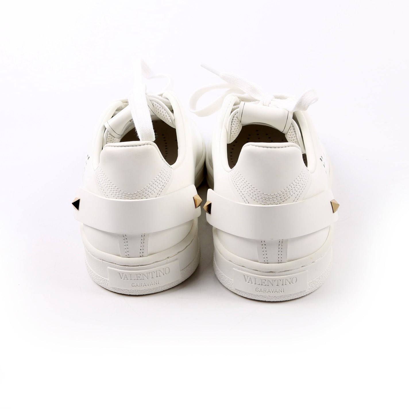 Backnet V Logo Sneakers Size 38 White