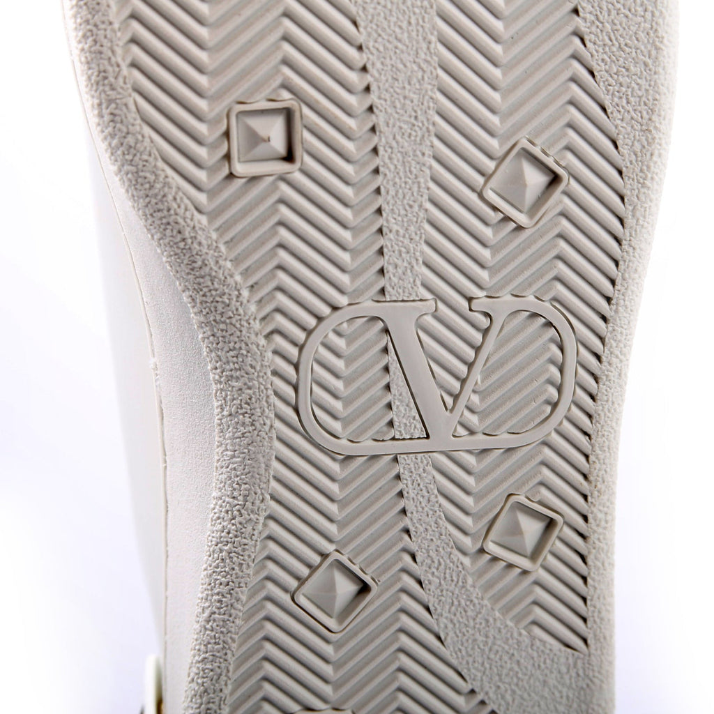Backnet V Logo Sneakers Size 38 White