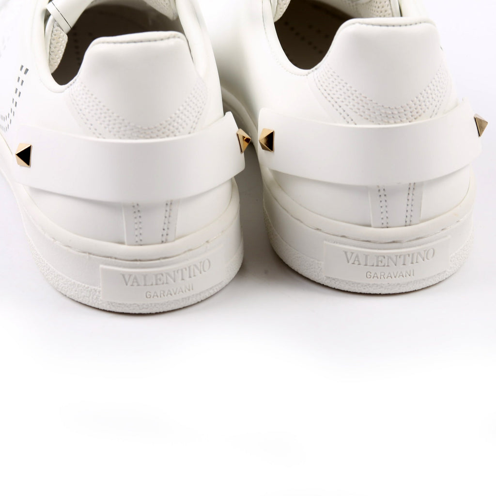 Backnet V Logo Sneakers Size 38 White