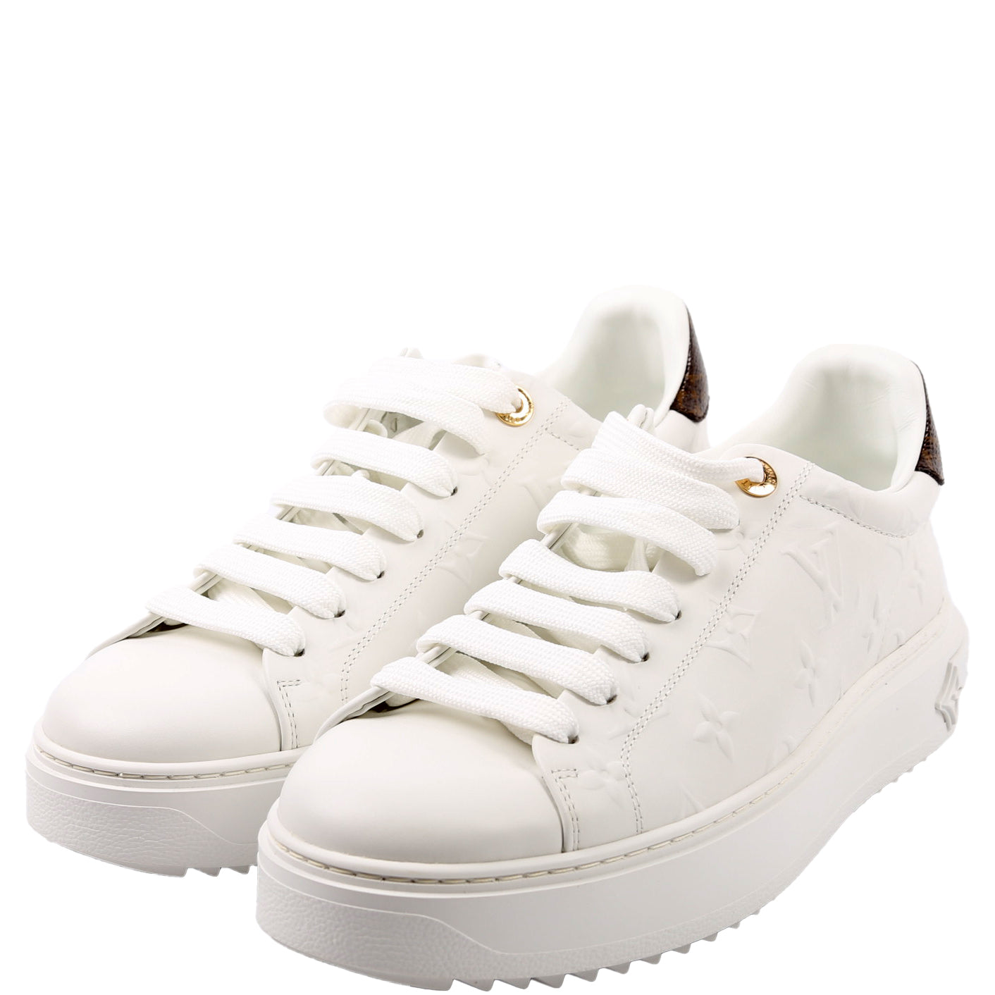 Time Out Sneakers Size 39 White/Brown