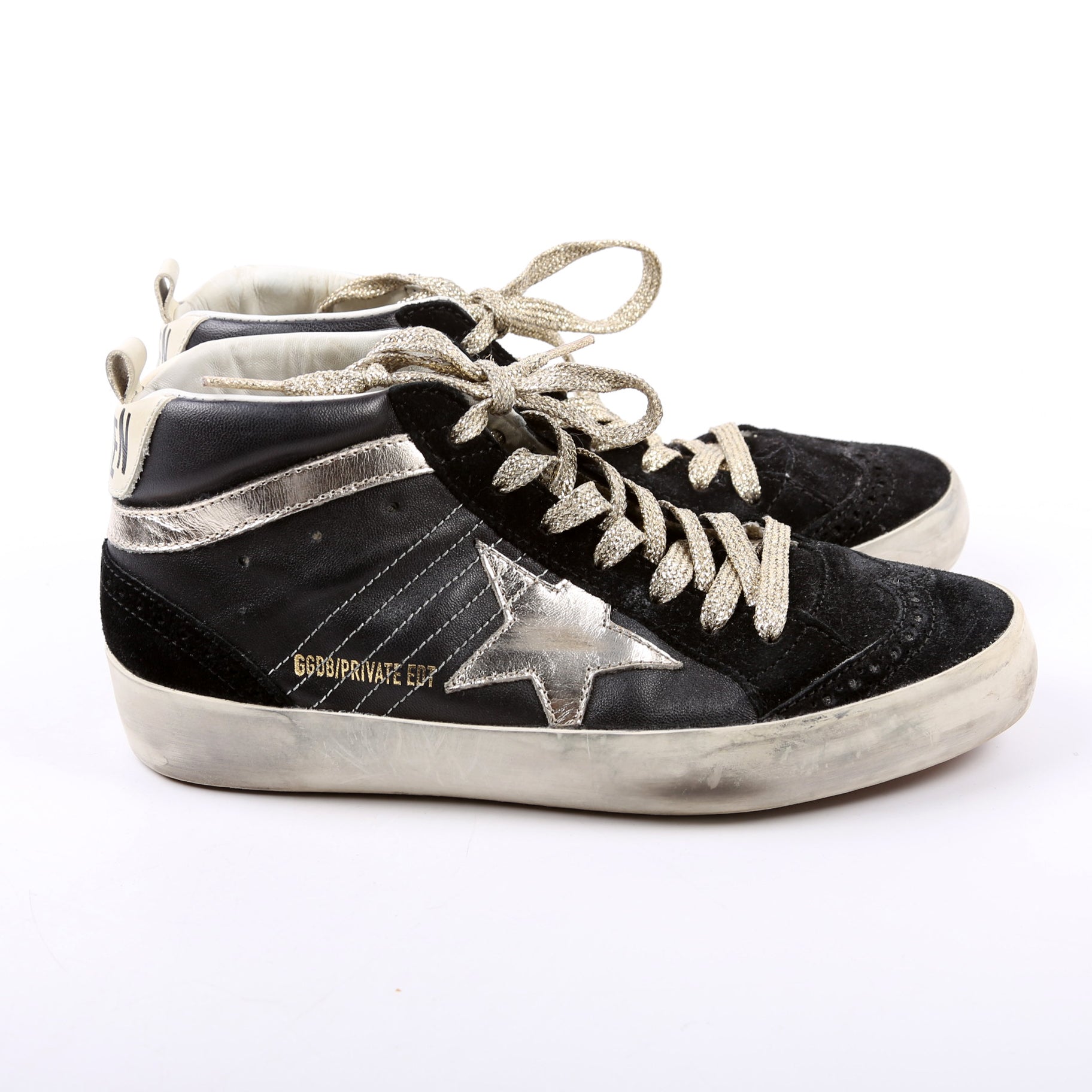 Midstar Sneakers Size 36 Black/Gold