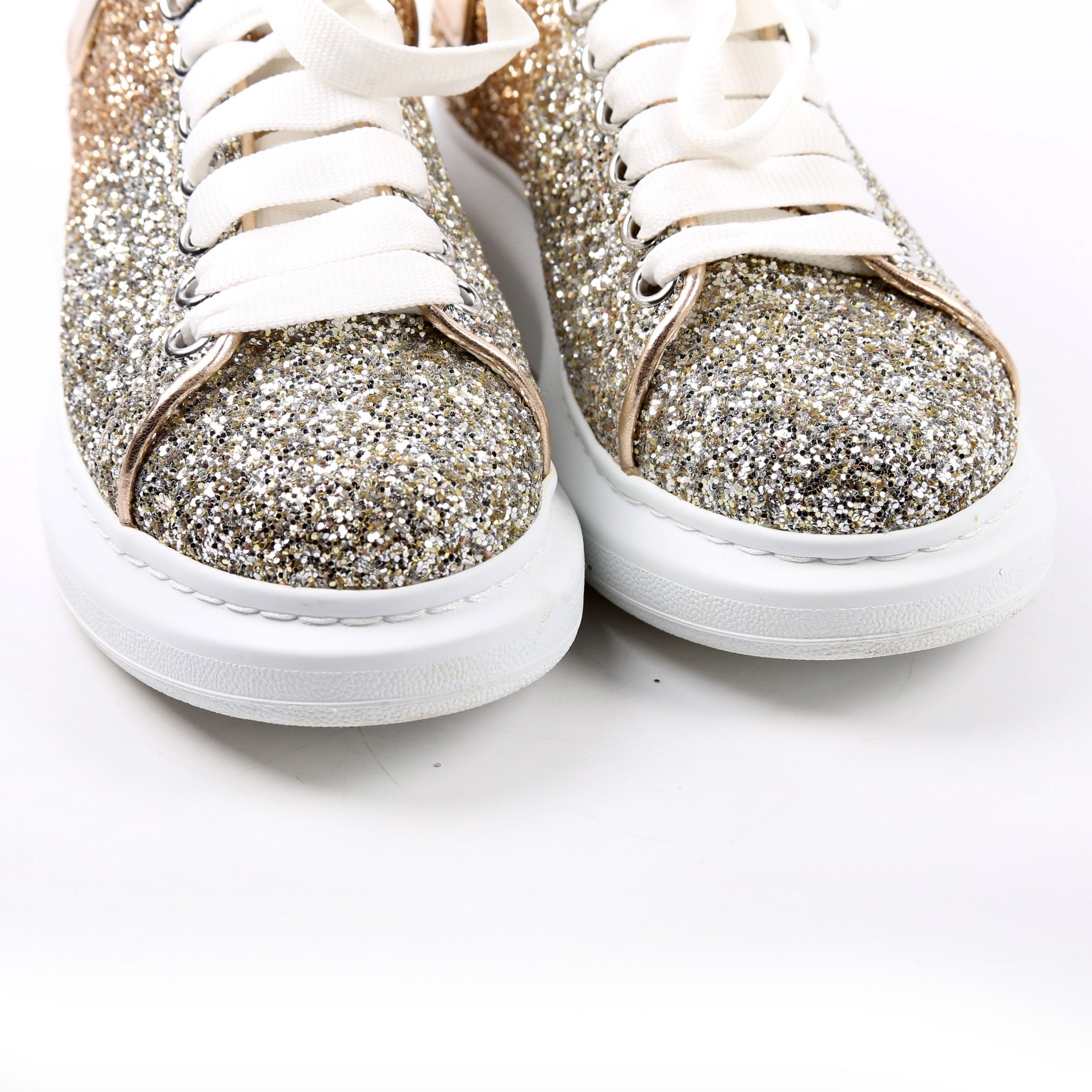 Oversized Glitter Sneakers Size 38