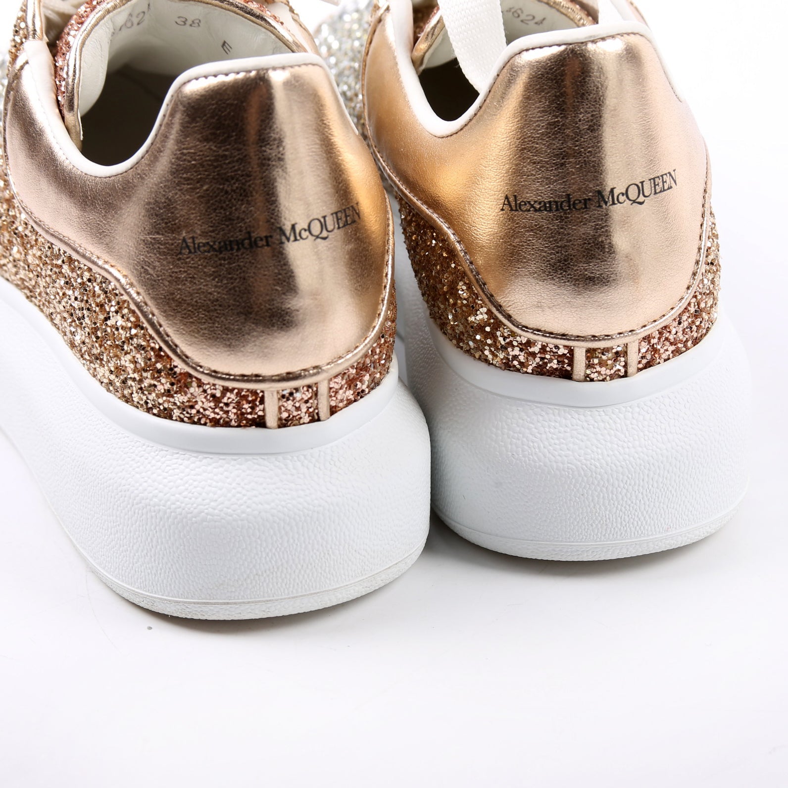 Oversized Glitter Sneakers Size 38