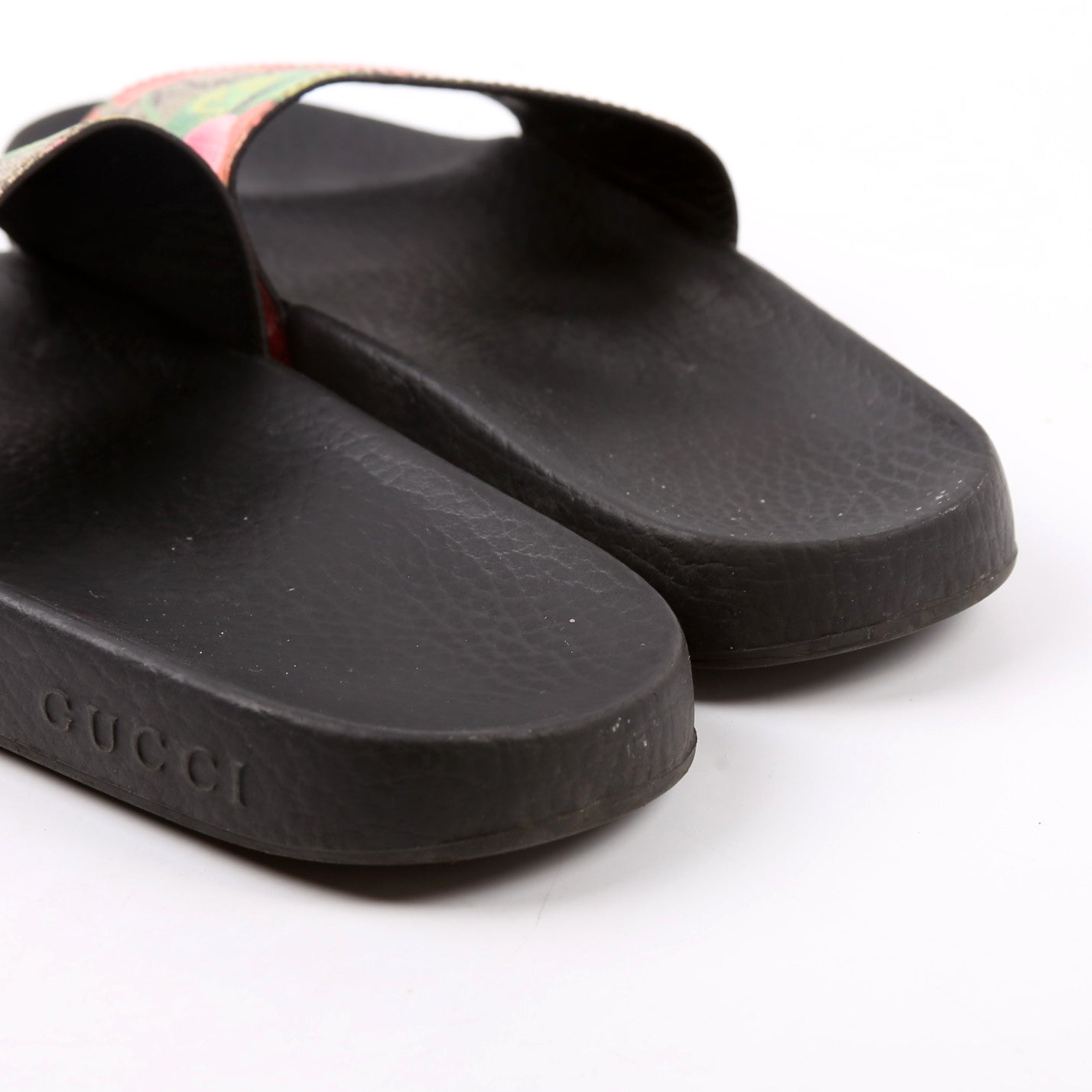 GG Blooms Slides Size 36 Beige/Multicolor