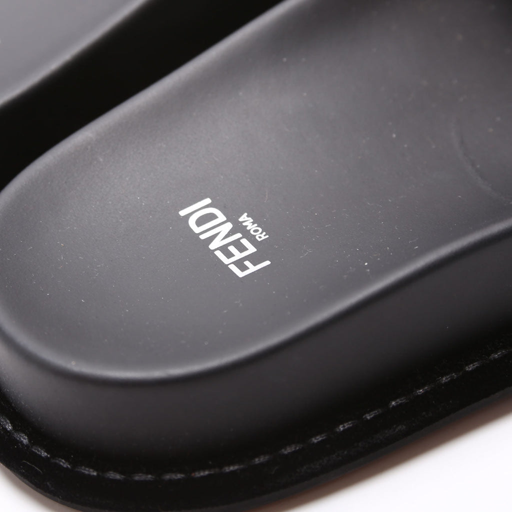 FF Logo Shearling Slides Size 37