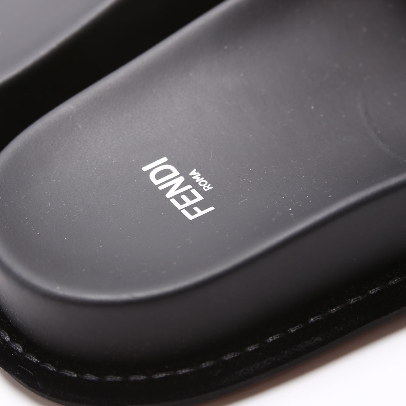 FF Logo Shearling Slides Size 37