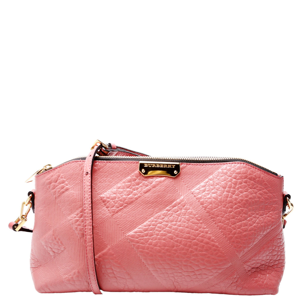 Chichester Grain Check Crossbody Mauve