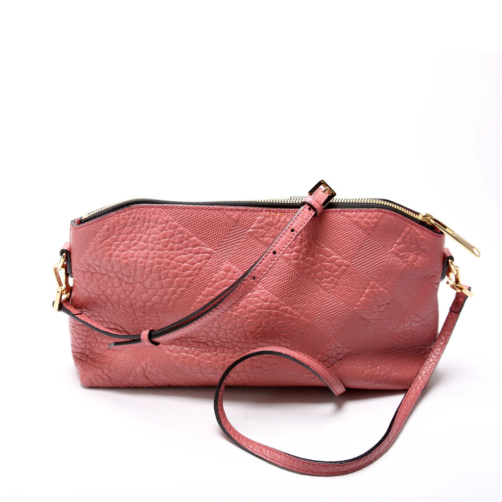 Chichester Grain Check Crossbody Mauve