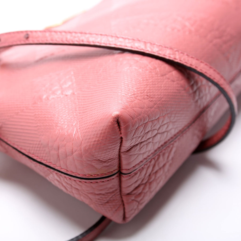 Chichester Grain Check Crossbody Mauve