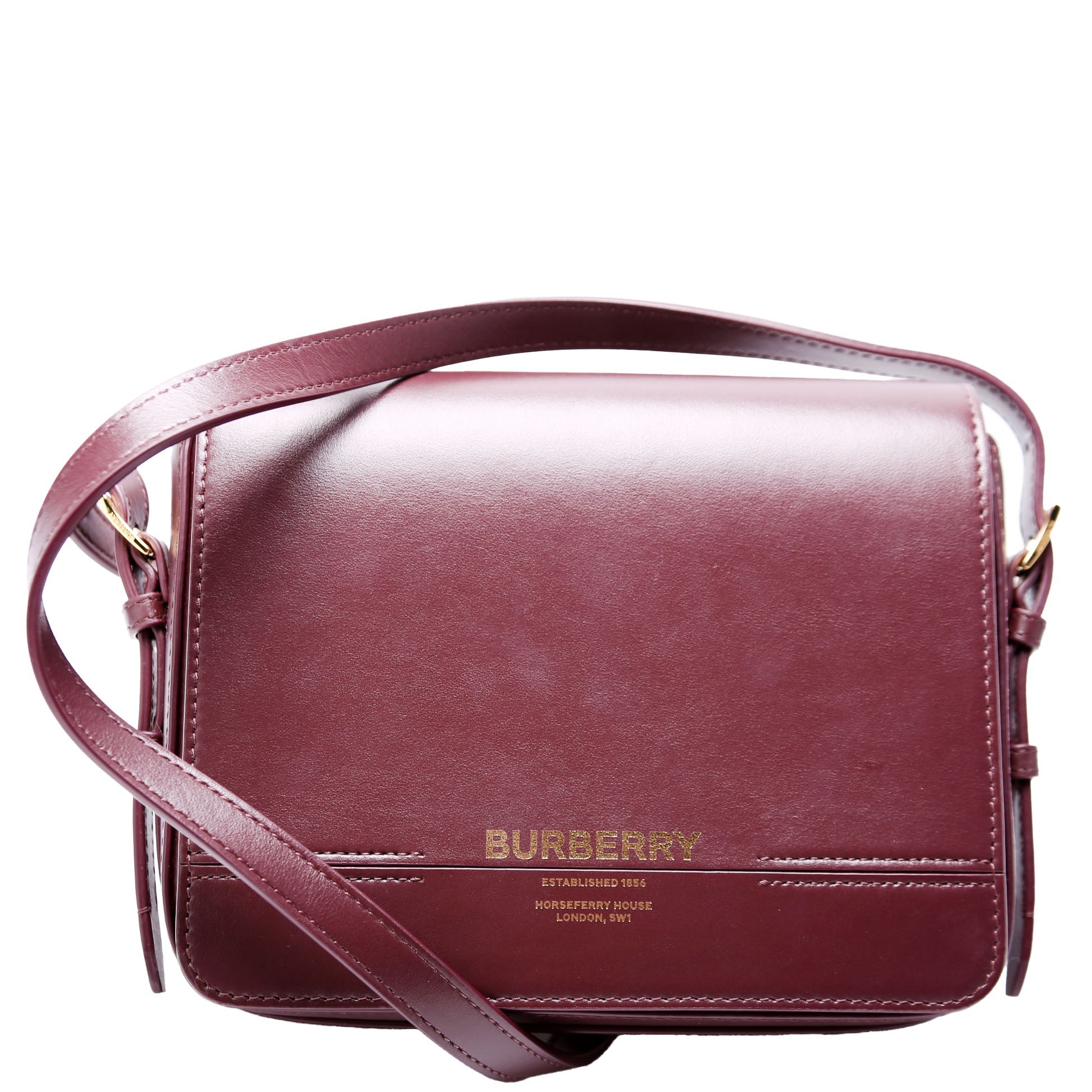 Grace Small Shoulder Bag Smooth Leather Purple