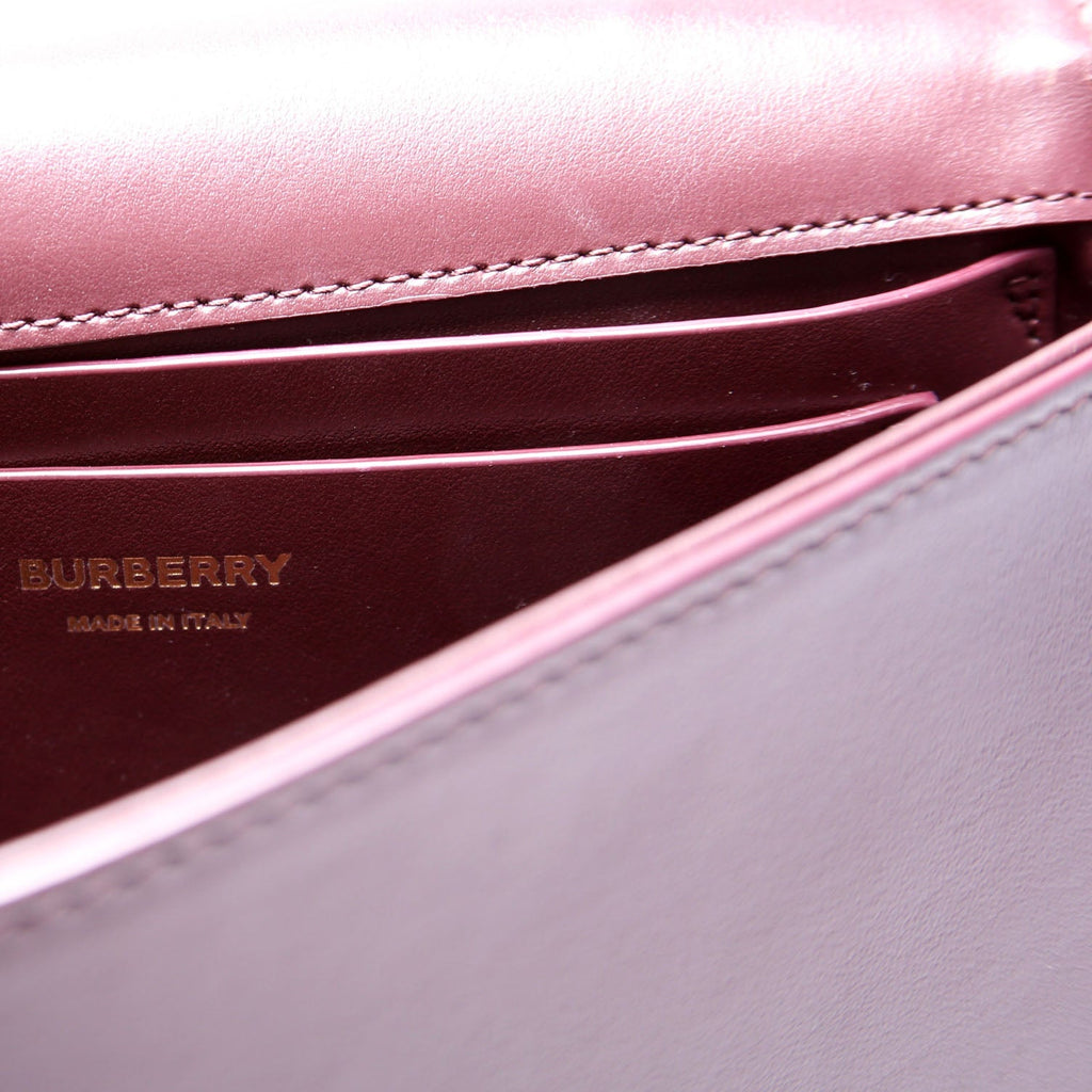 Grace Small Shoulder Bag Smooth Leather Purple