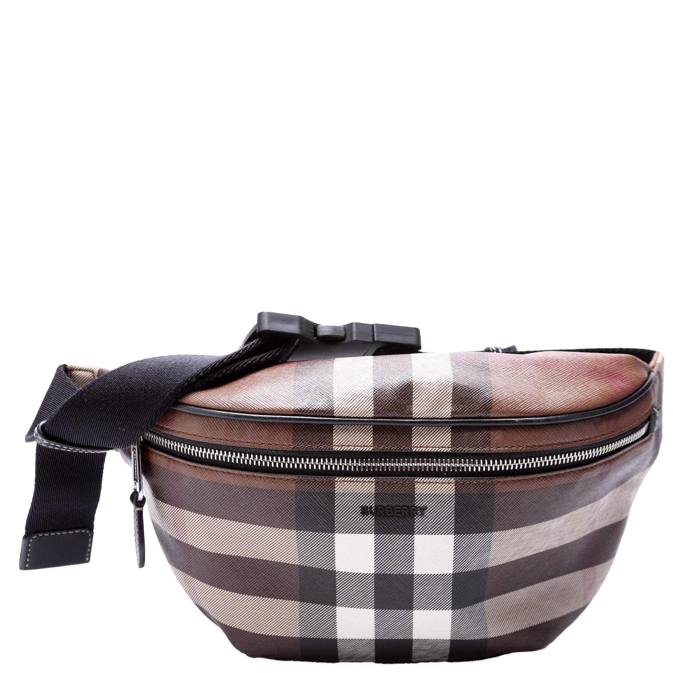 Cason Check E-Canvas Bum Bag