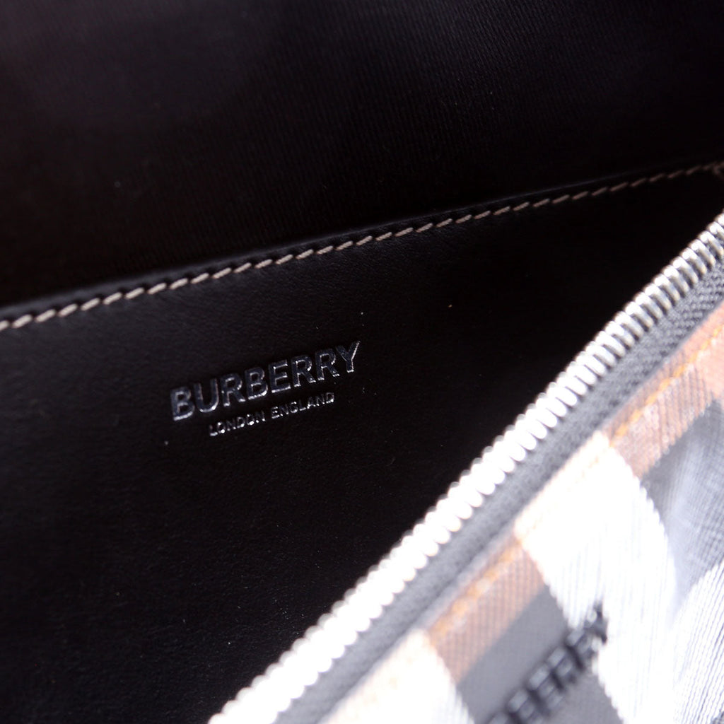 Cason Check E-Canvas Bum Bag