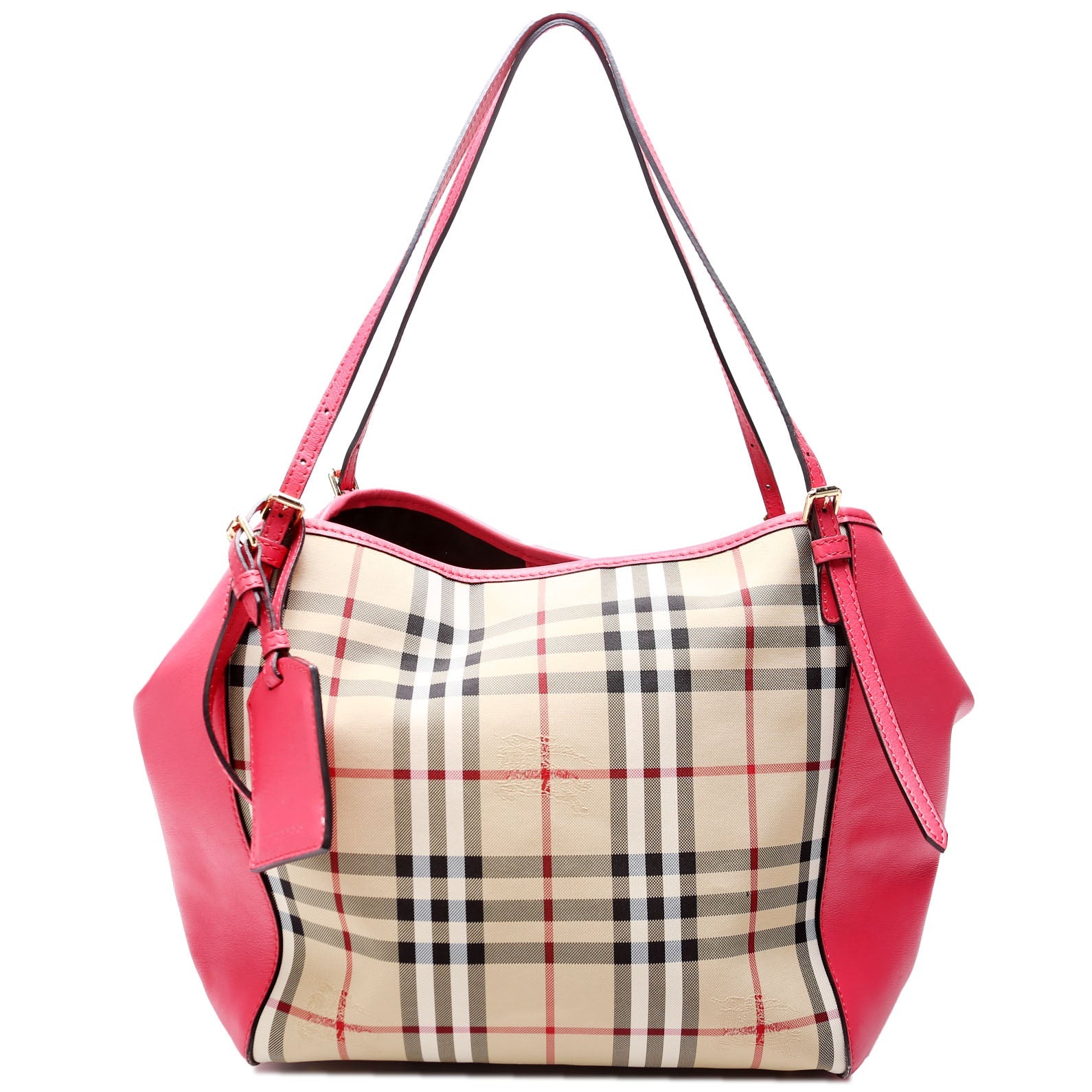 Haymarket Check Small Canterbury Tote Pink