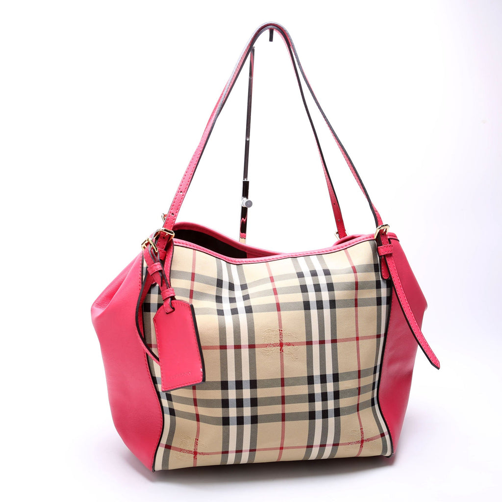 Haymarket Check Small Canterbury Tote Pink