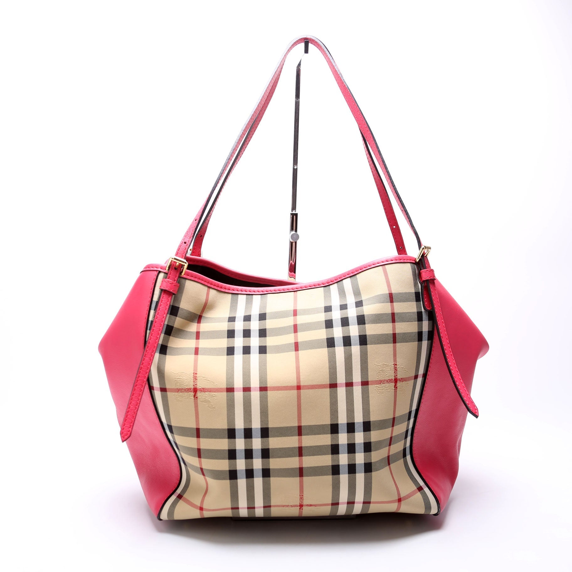 Haymarket Check Small Canterbury Tote Pink