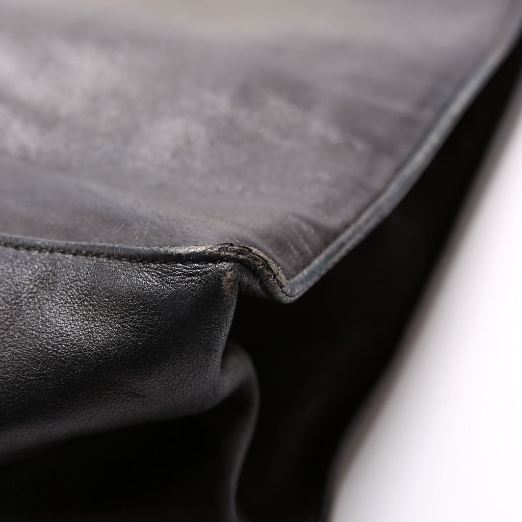 CC Lambskin Chain Tote Extra Large Vintage 2M Black