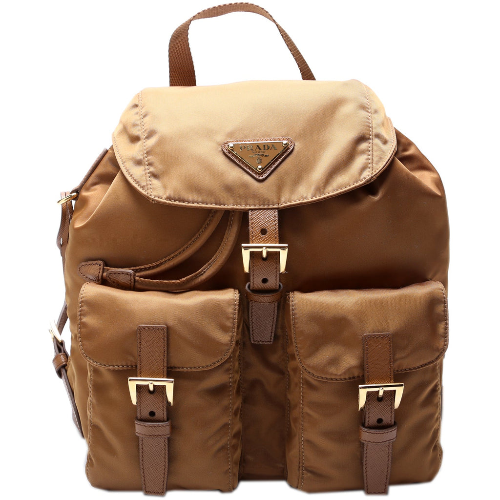 1BZ677 Re-Edition 1978 Re-Nylon Backpack Small Brown
