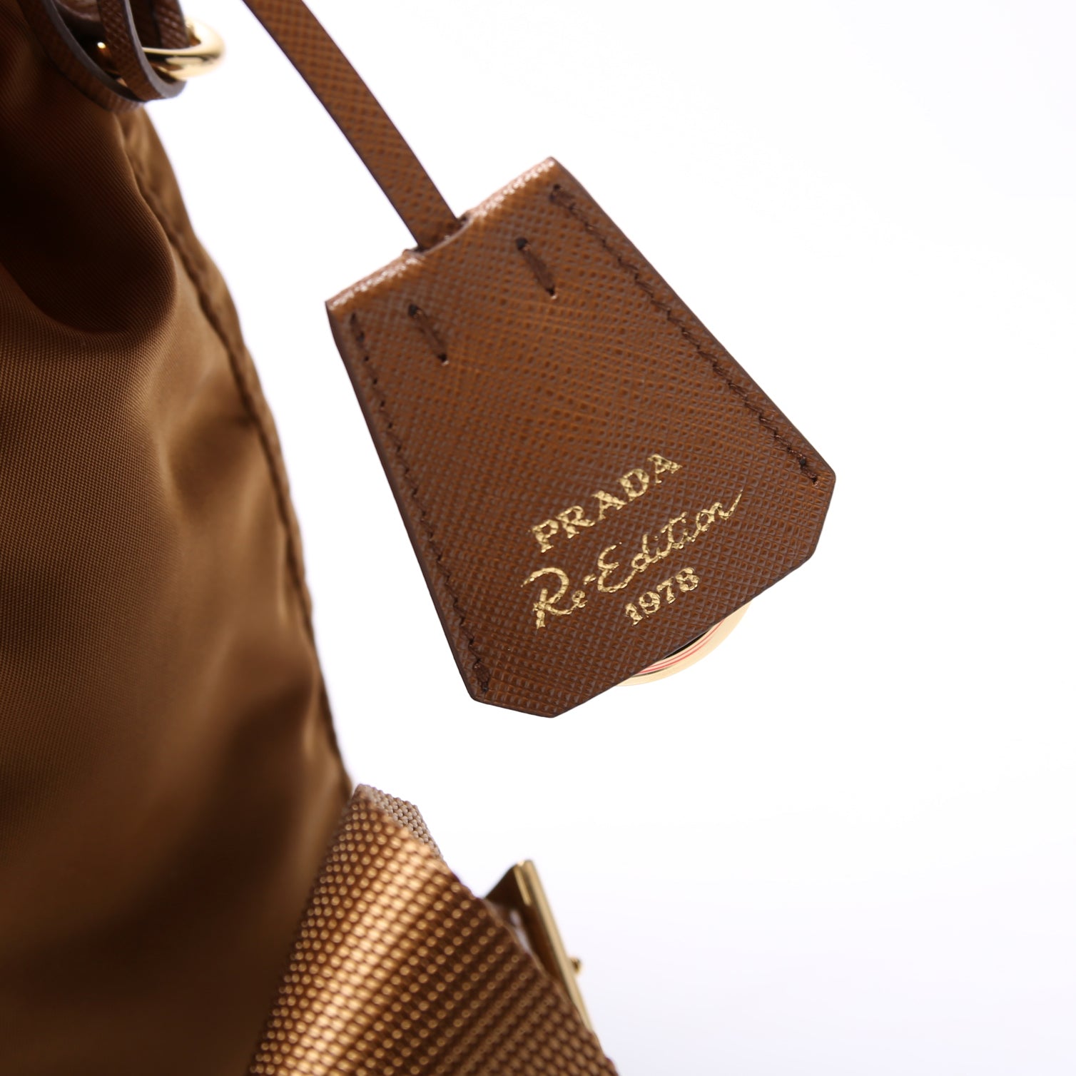 1BZ677 Re-Edition 1978 Re-Nylon Backpack Small Brown