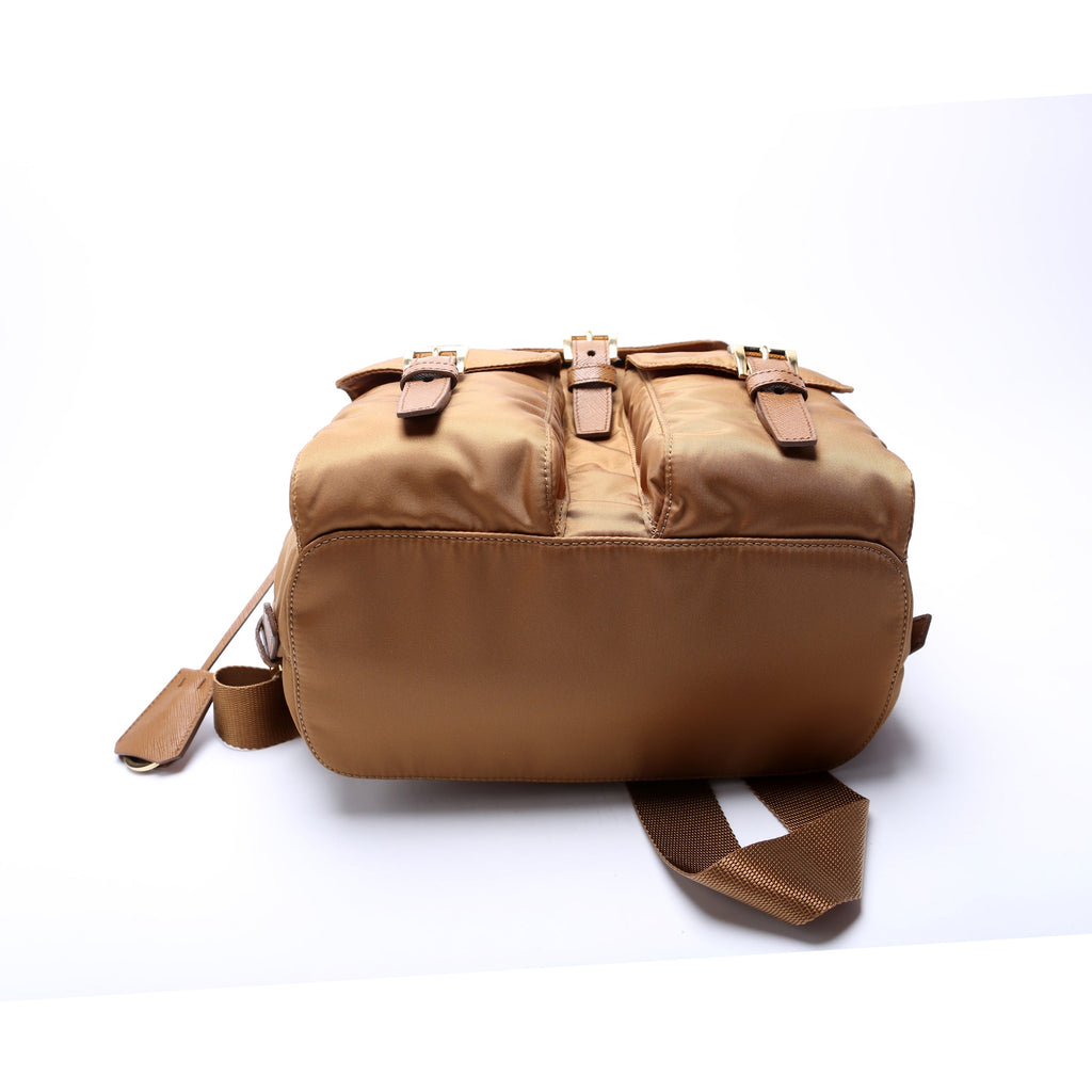 1BZ677 Re-Edition 1978 Re-Nylon Backpack Small Brown