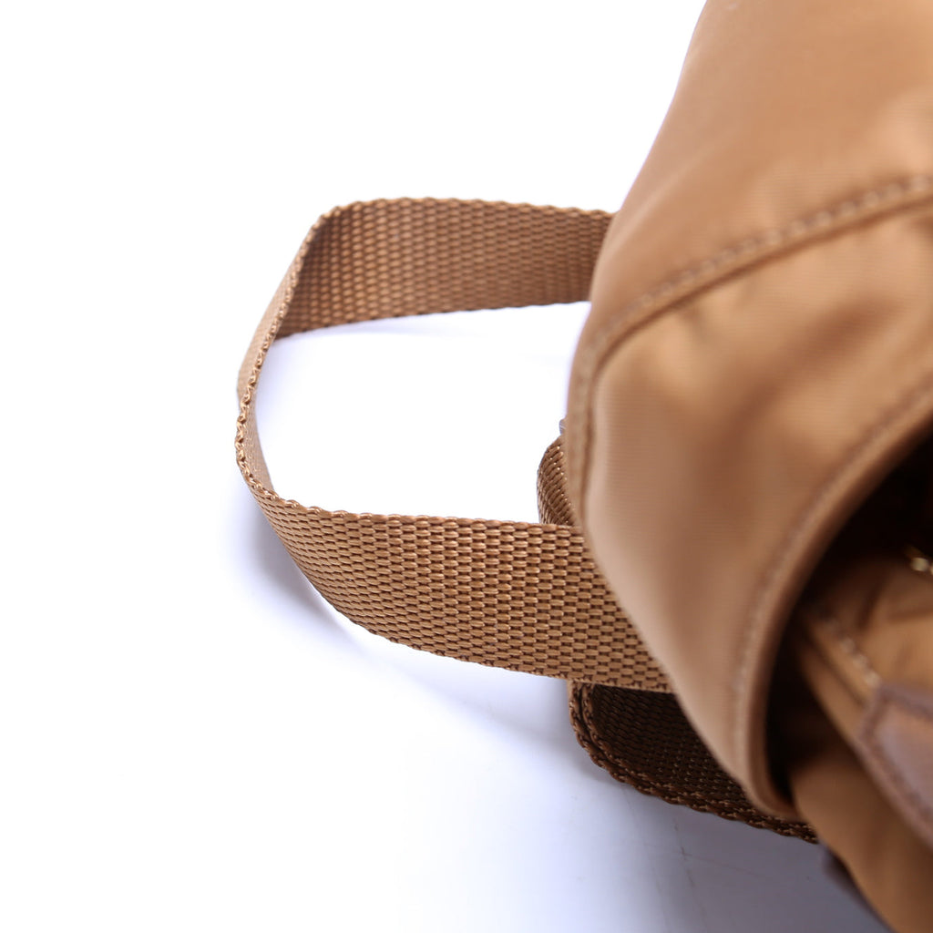 1BZ677 Re-Edition 1978 Re-Nylon Backpack Small Brown