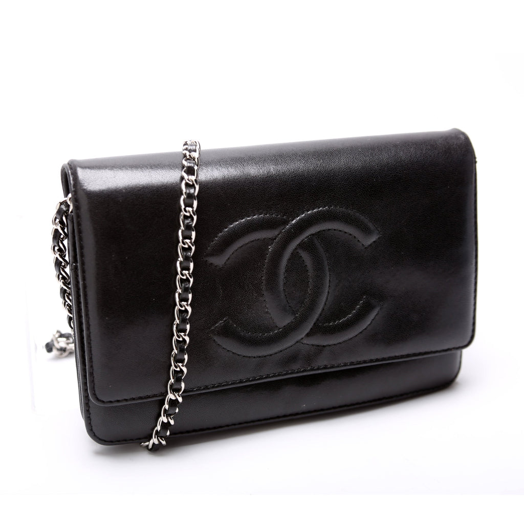 Wallet On Chain Timeless CC Lambskin