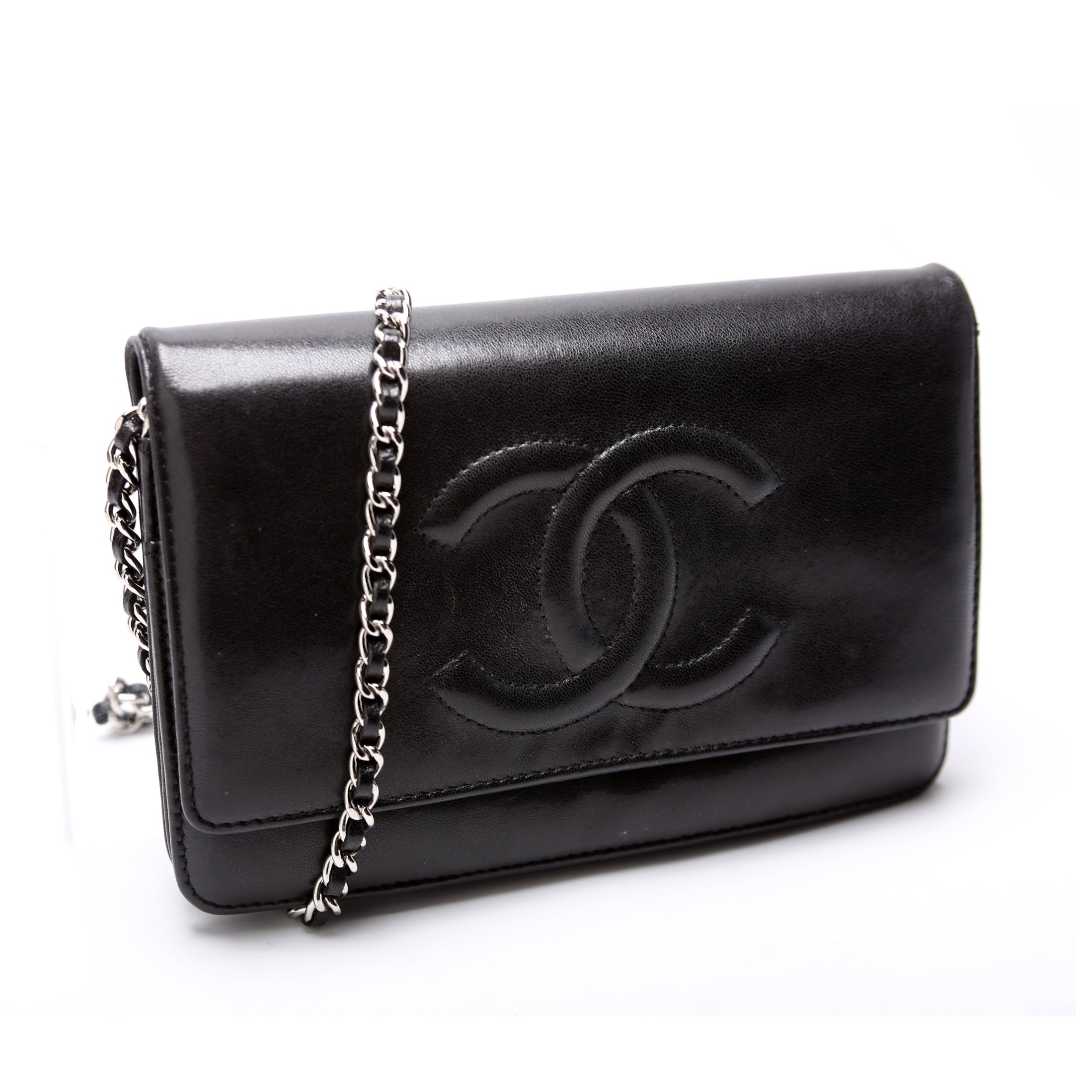 Wallet On Chain Timeless CC Lambskin