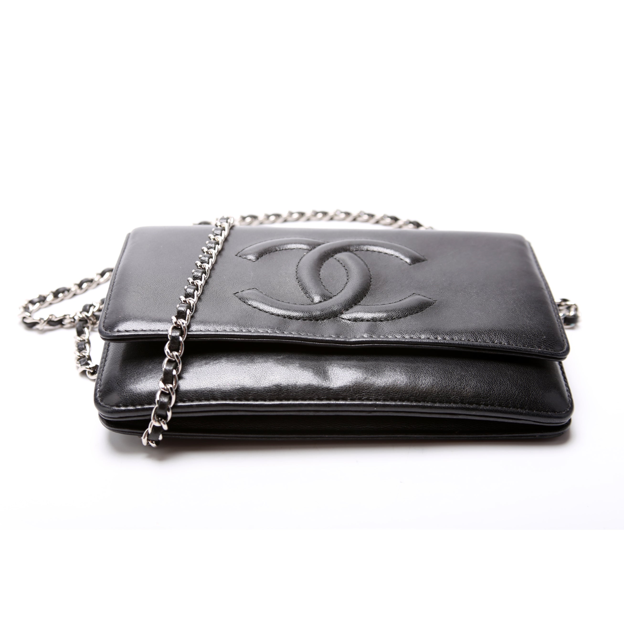 Wallet On Chain Timeless CC Lambskin