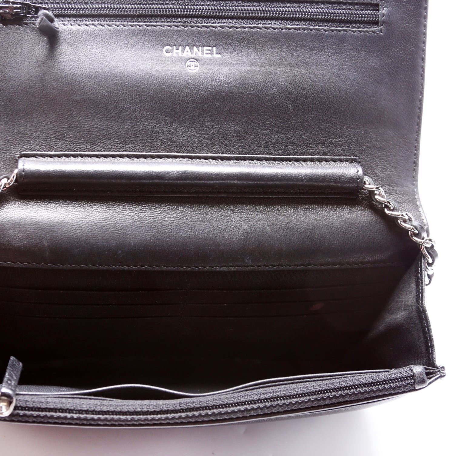 Wallet On Chain Timeless CC Lambskin