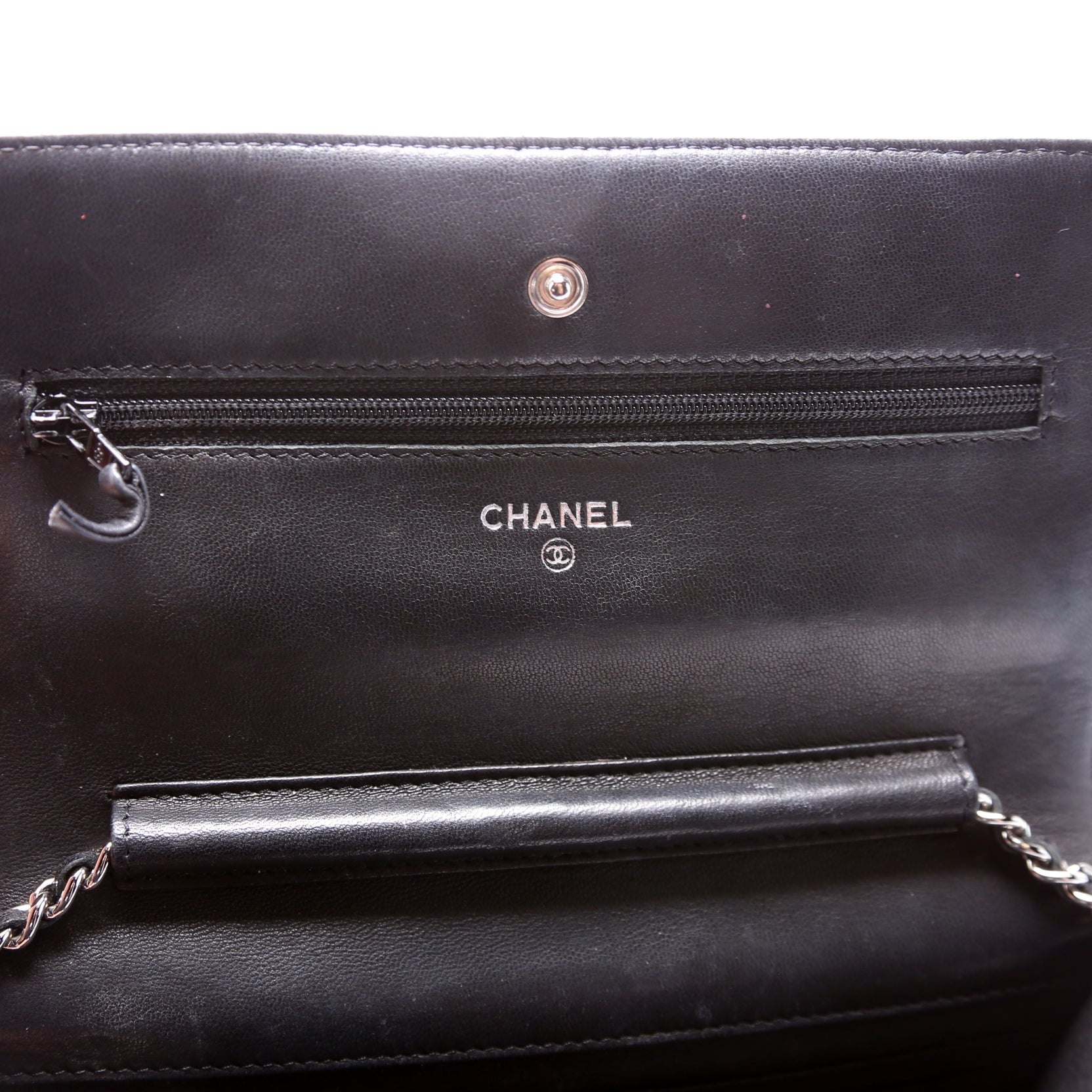 Wallet On Chain Timeless CC Lambskin