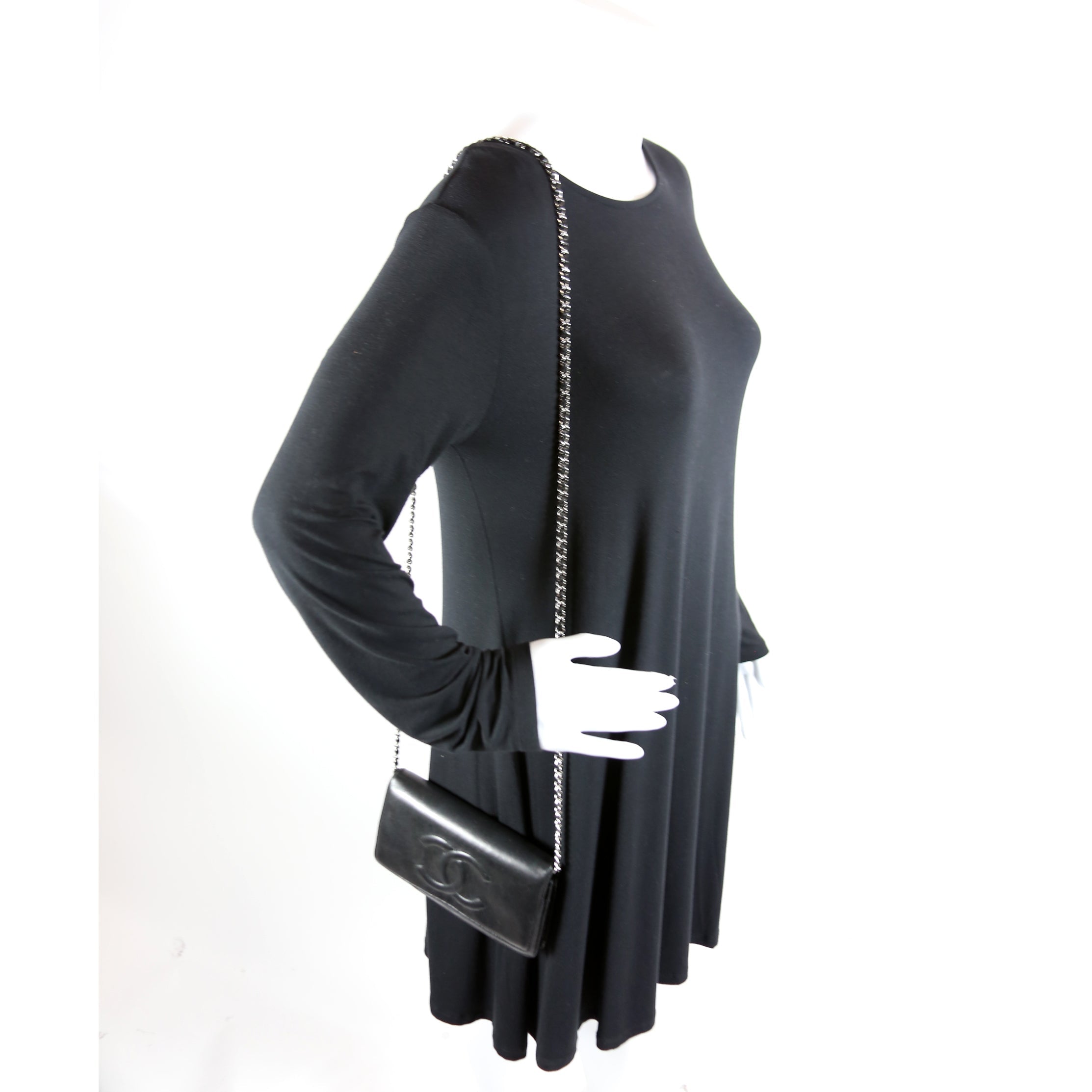 Wallet On Chain Timeless CC Lambskin