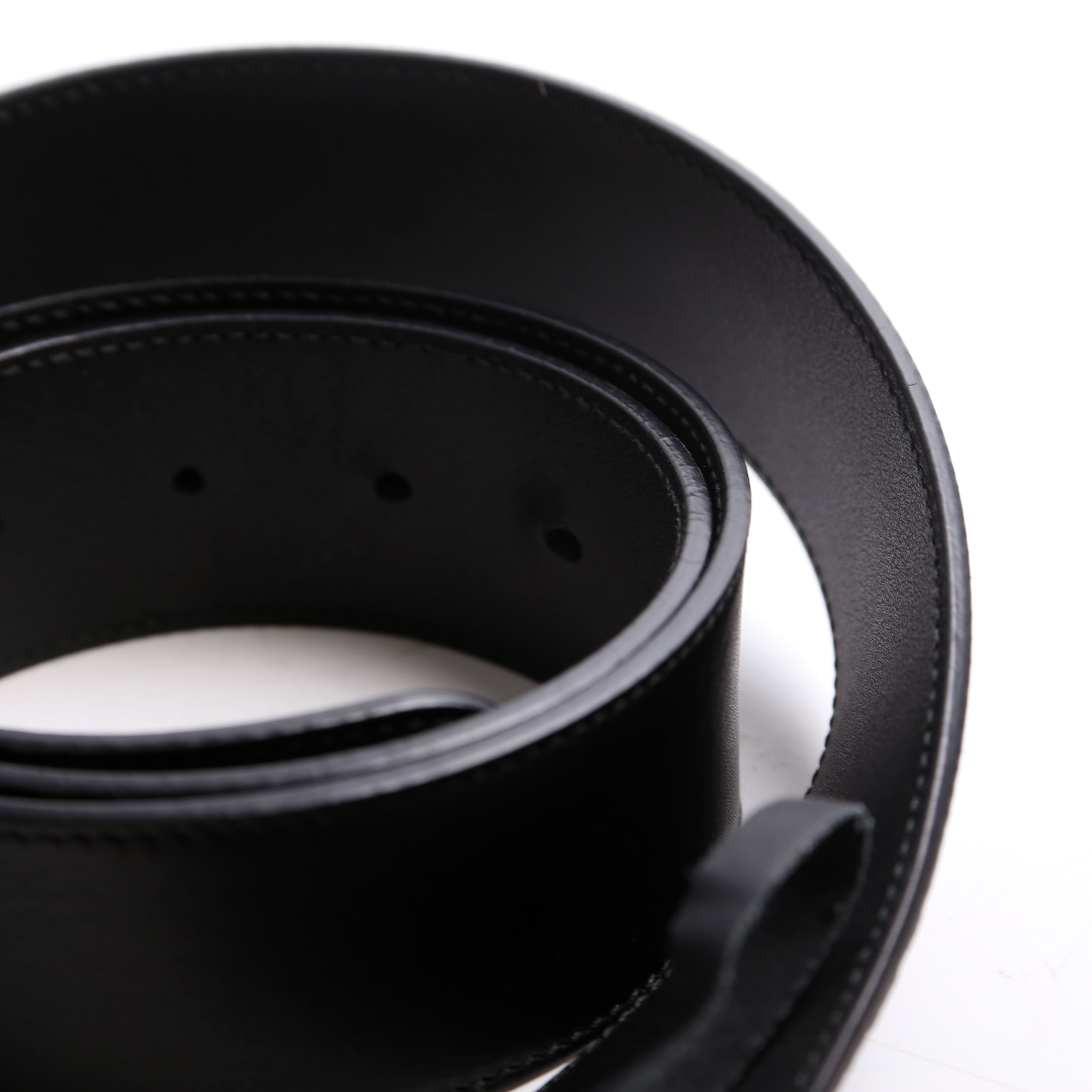 400593 GG Marmont Leather Belt Size 95/38 Black