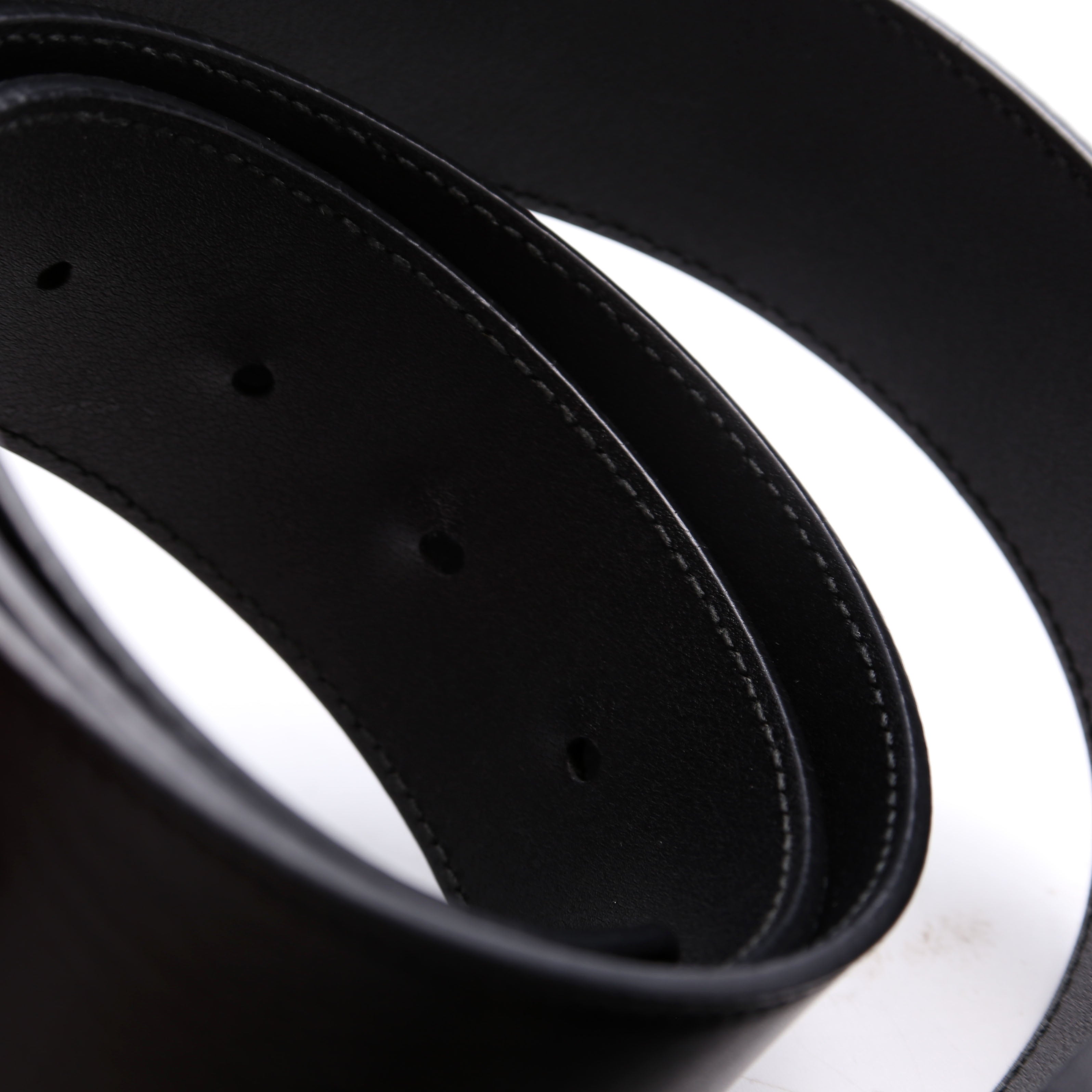 400593 GG Marmont Leather Belt Size 95/38 Black