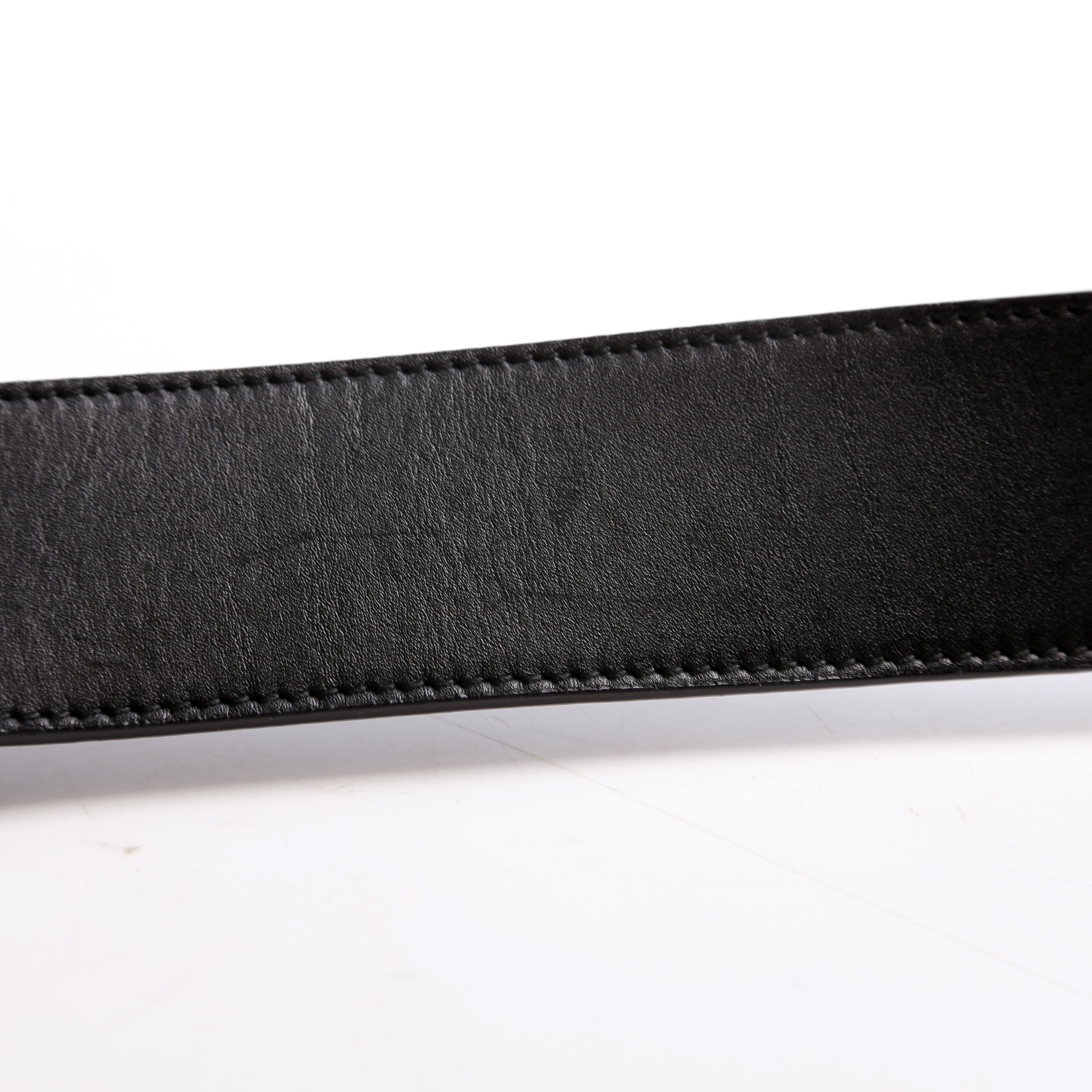 400593 GG Marmont Leather Belt Size 95/38 Black