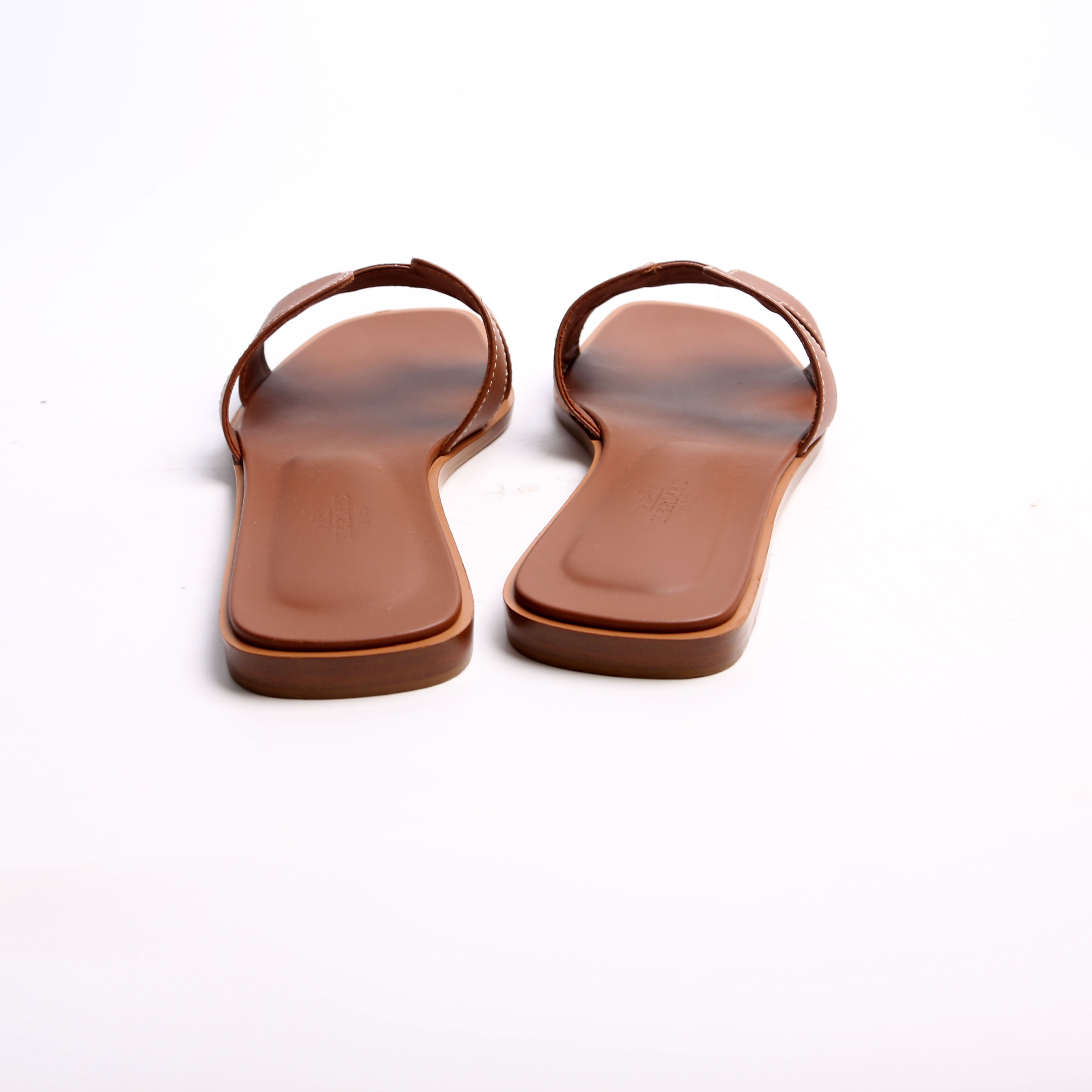Oran Sandals Size 39 Brown