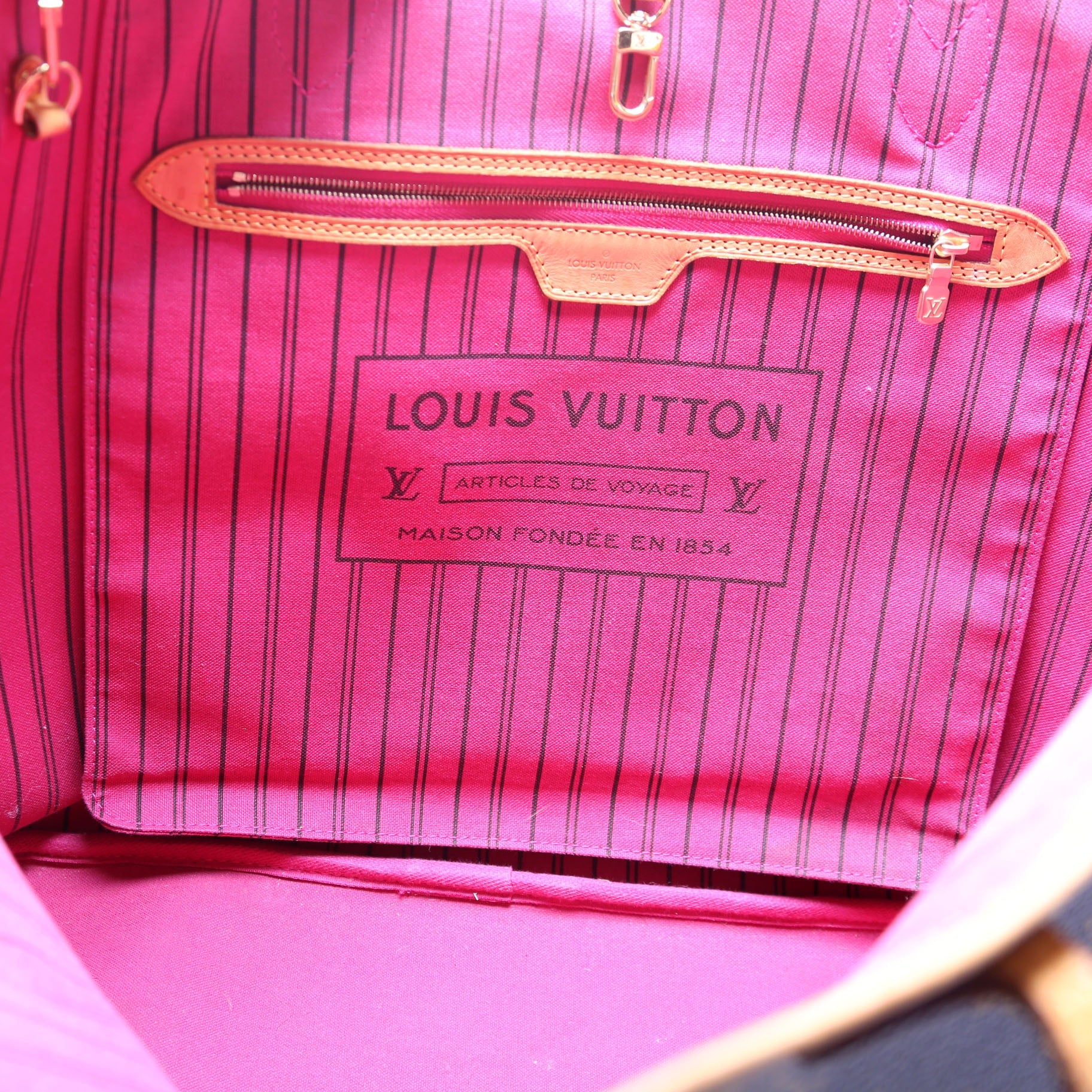 Neverfull With Wallet GM Monogram Berry